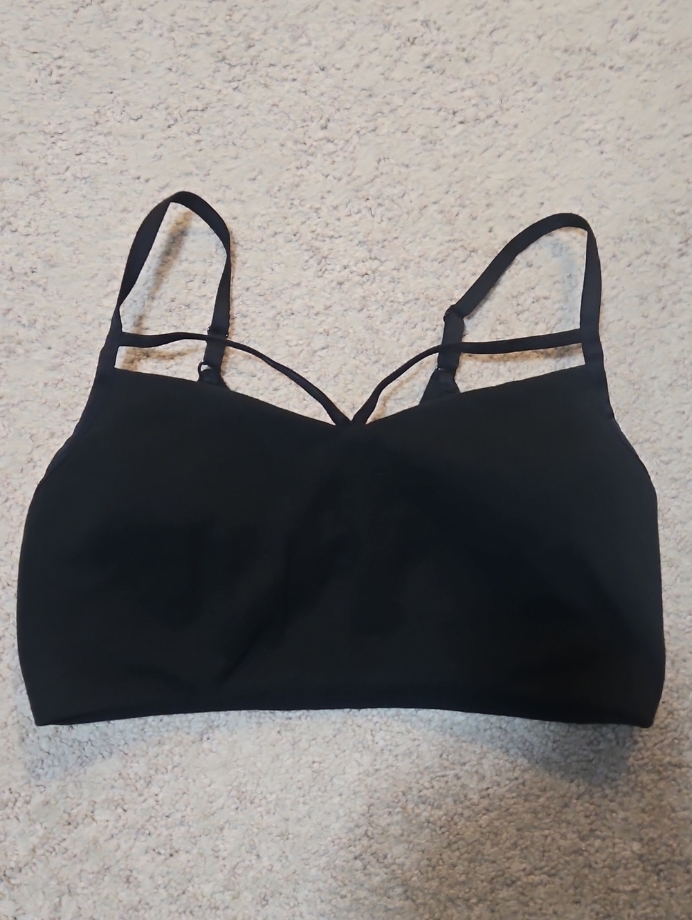 Victoria's Secret Black Double-Strap Wireless Bralette